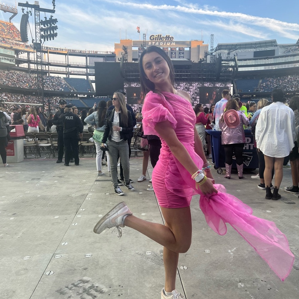 Pink Mini Dress